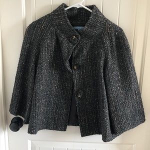 Antonio Melani Cape style Tweed Jacket